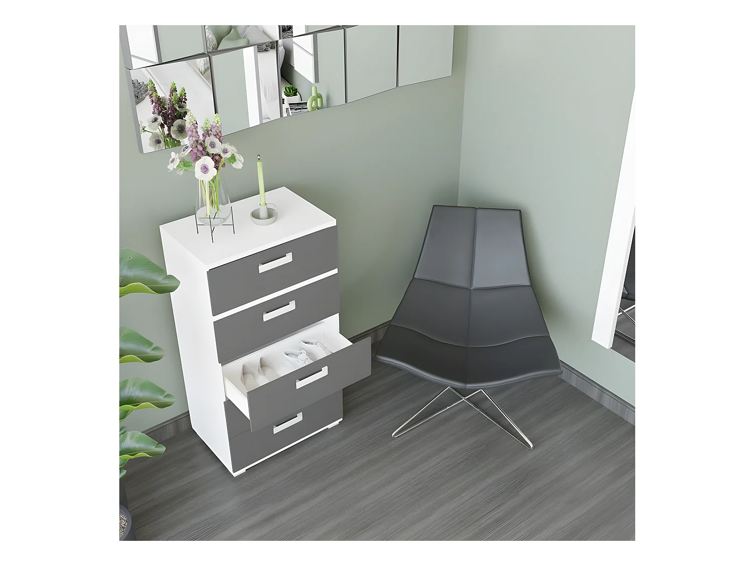 Sinfonier Ataneq Blanco - Grafito