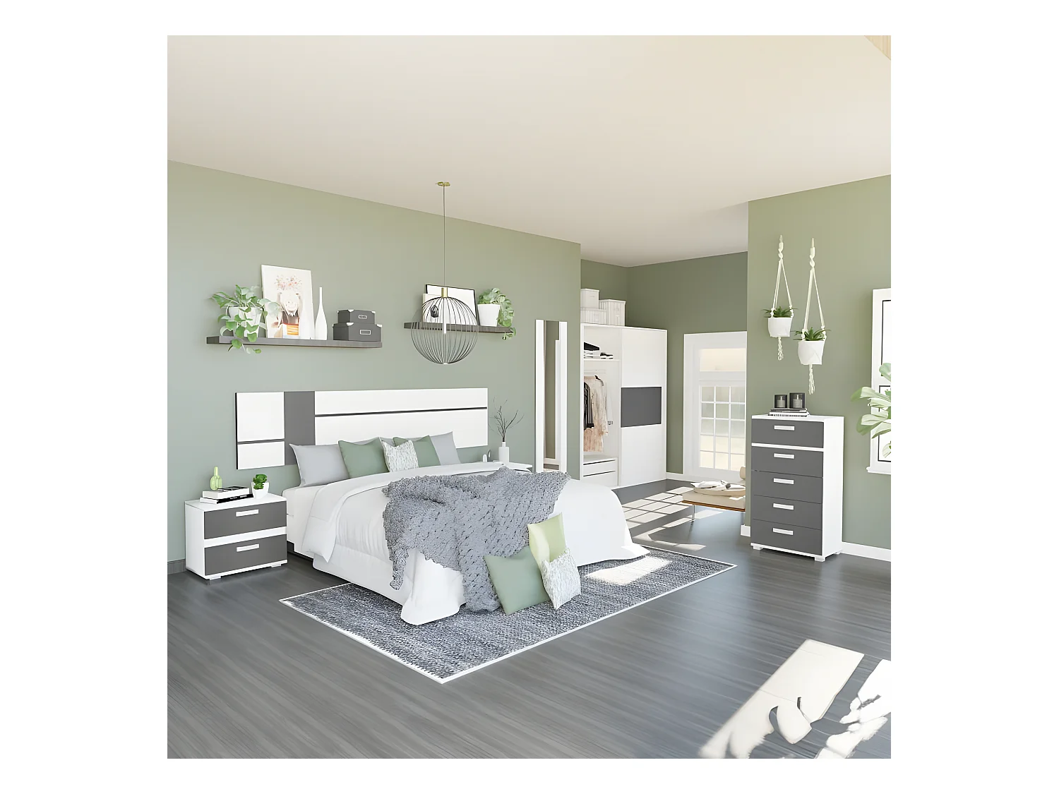 Sinfonier Ataneq Blanco - Grafito