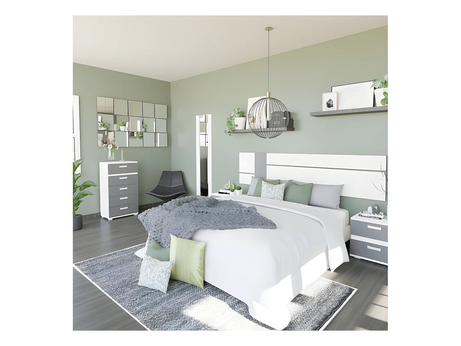 Sinfonier Ataneq Blanco - Grafito