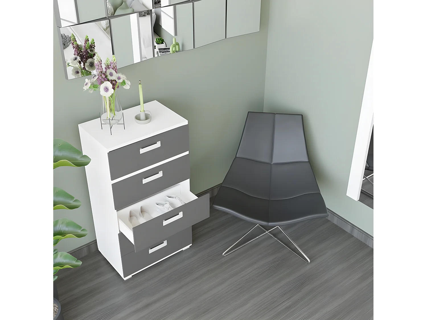 Sinfonier Ataneq Blanco - Grafito