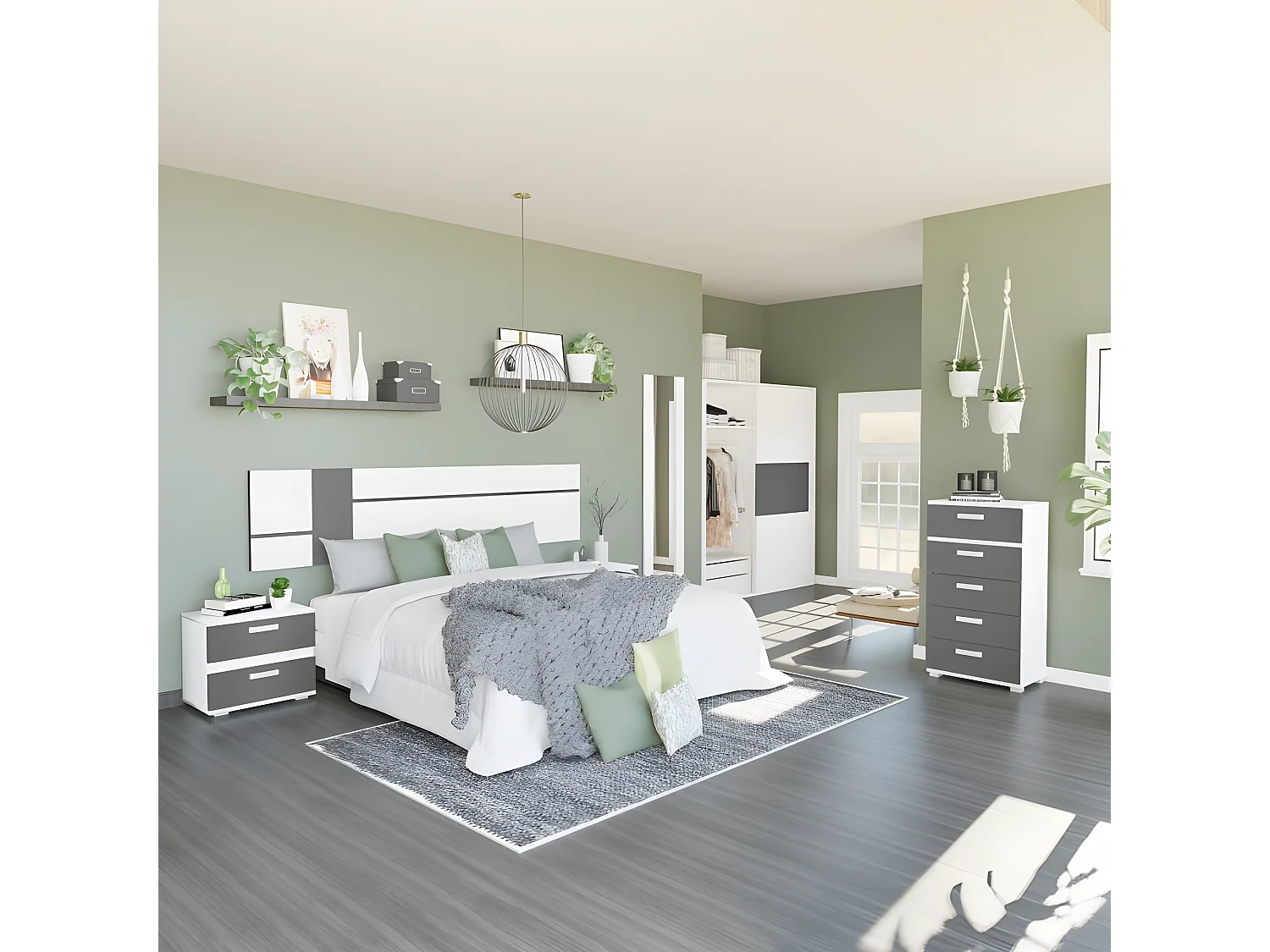 Sinfonier Ataneq Blanco - Grafito