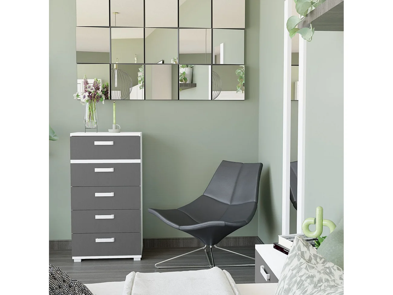 Sinfonier Ataneq Blanco - Grafito