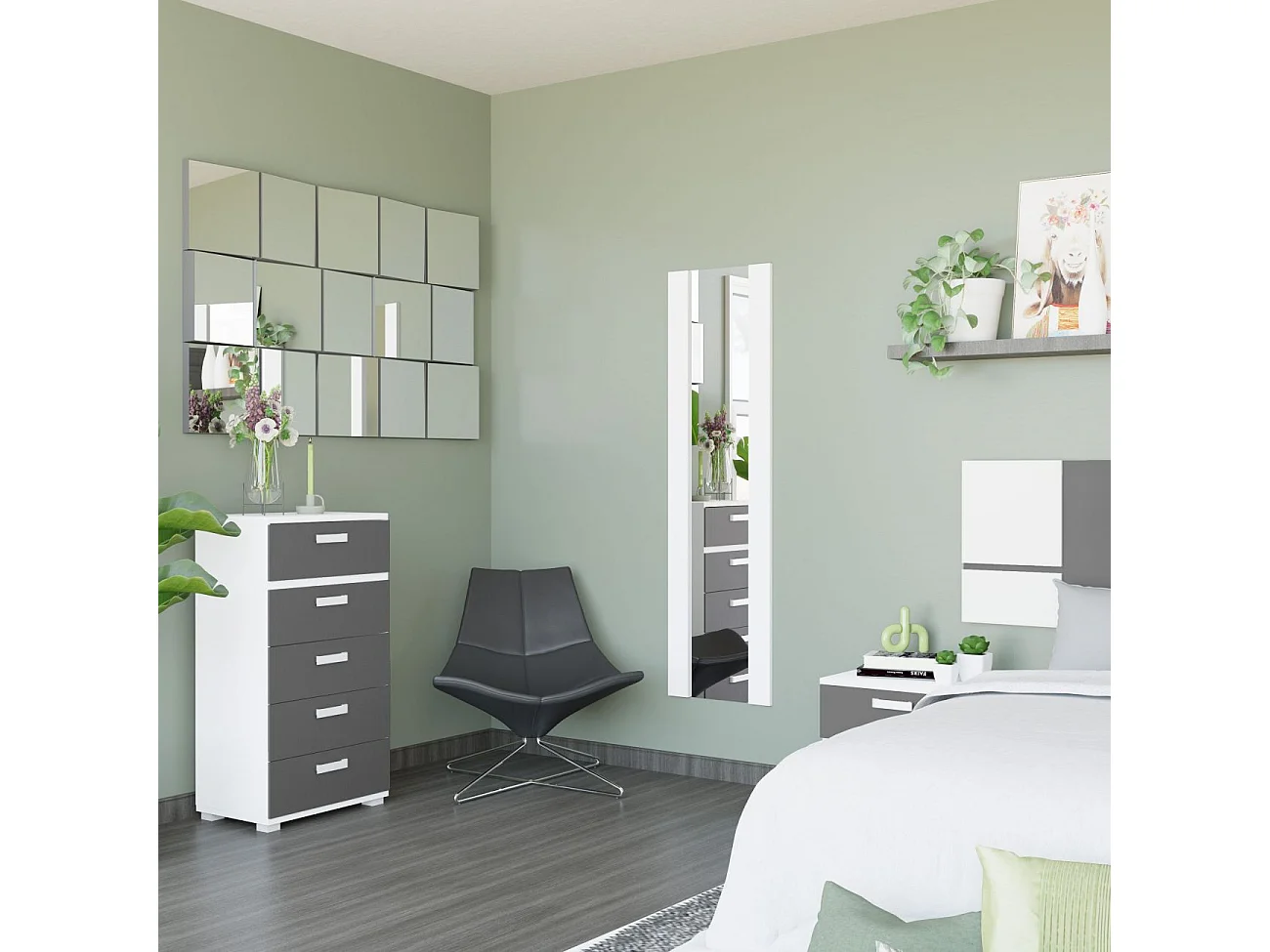 Sinfonier Ataneq Blanco - Grafito