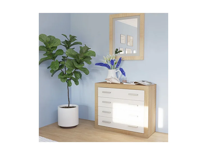 Cómoda Kira Cambria - Blanco