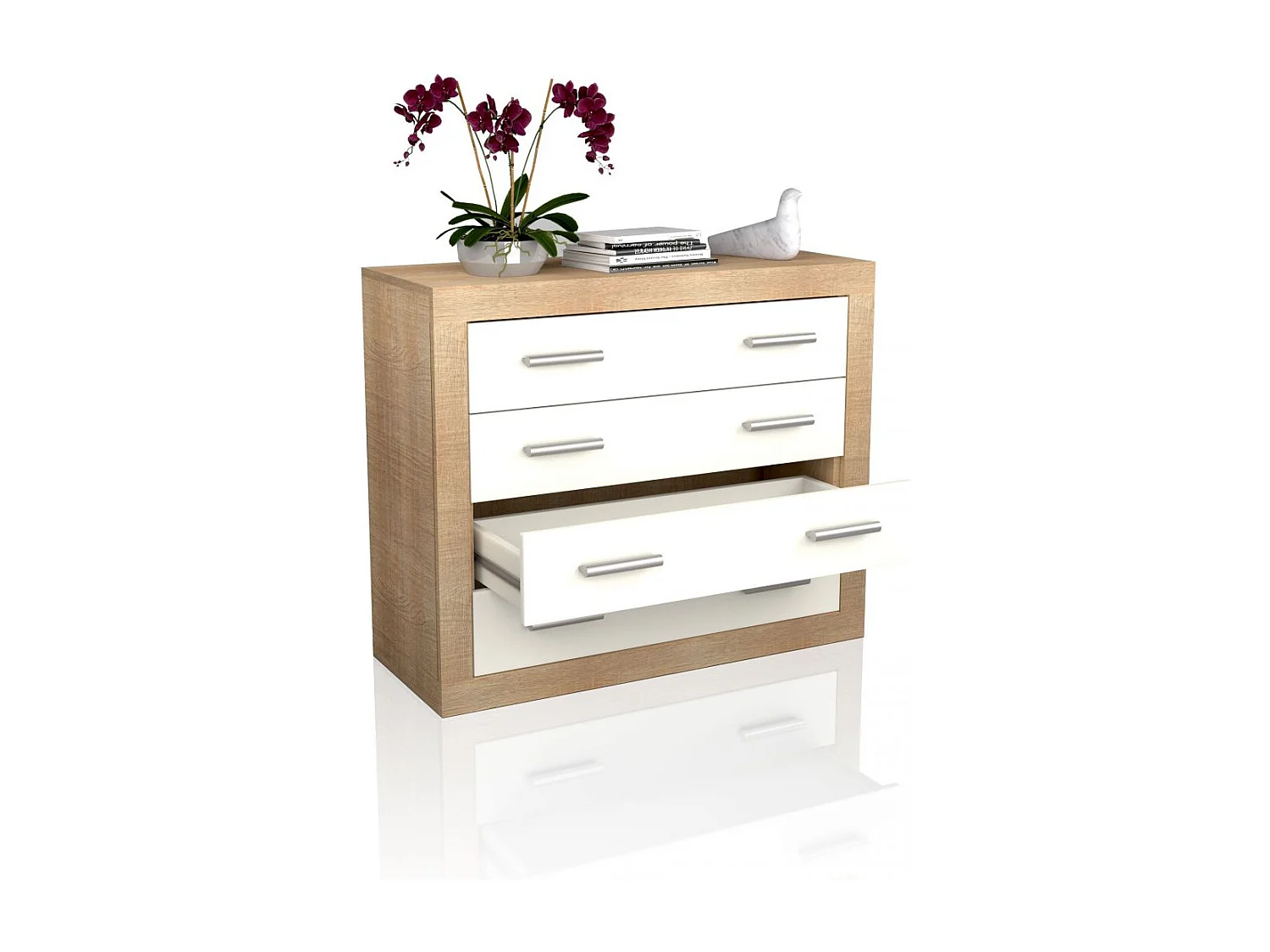 Cómoda Kira Cambria - Blanco