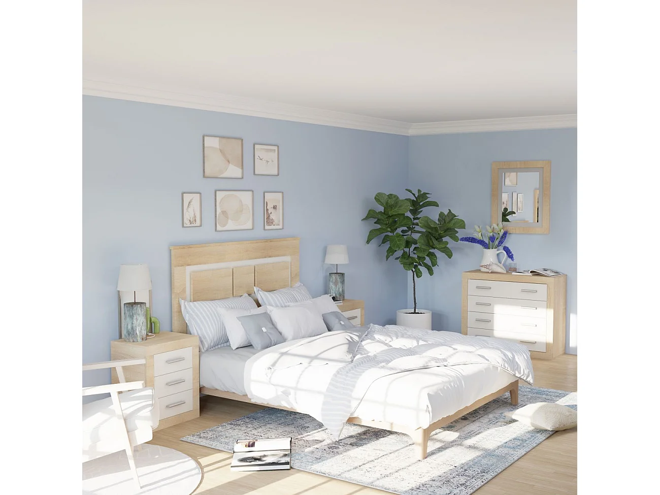 Cómoda Kira Cambria - Blanco