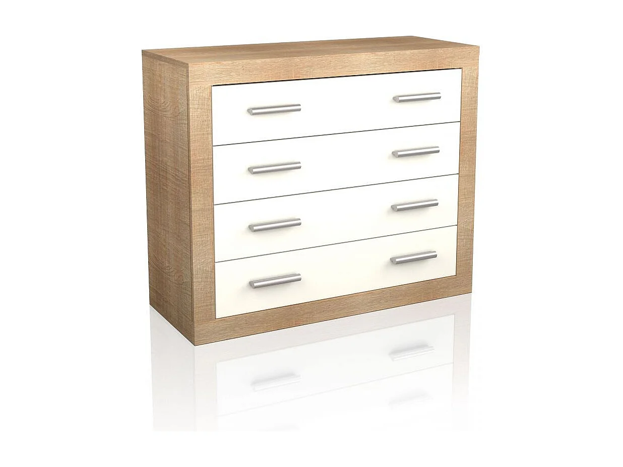 Cómoda Kira Cambria - Blanco