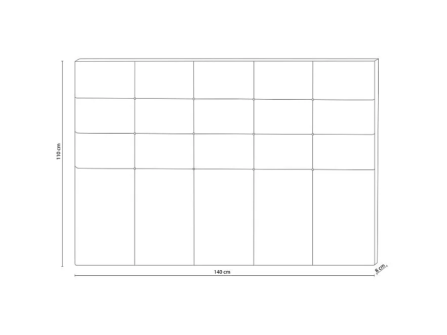 Cabecero Delion Blanco