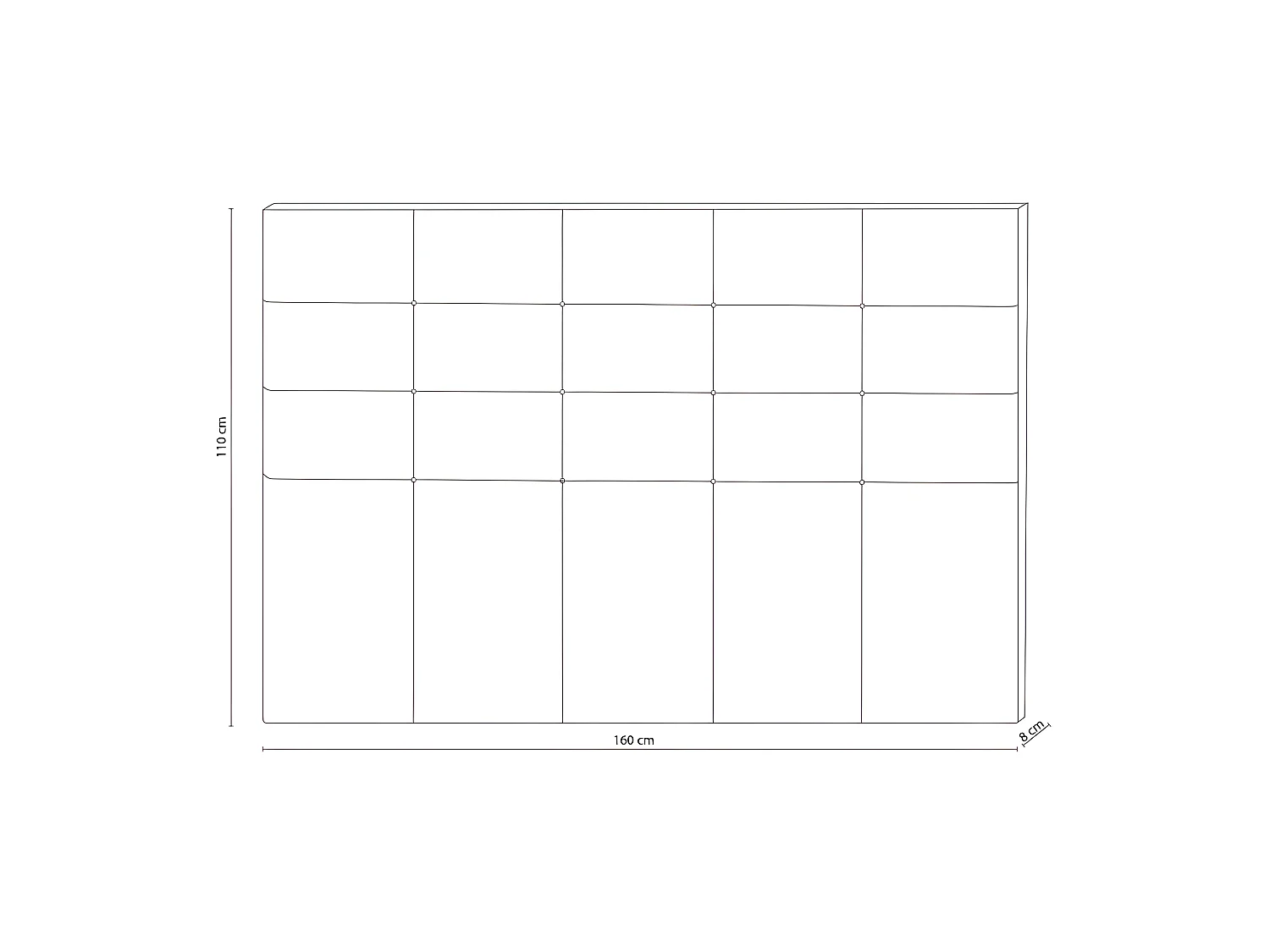 Cabecero Delion Chocolate