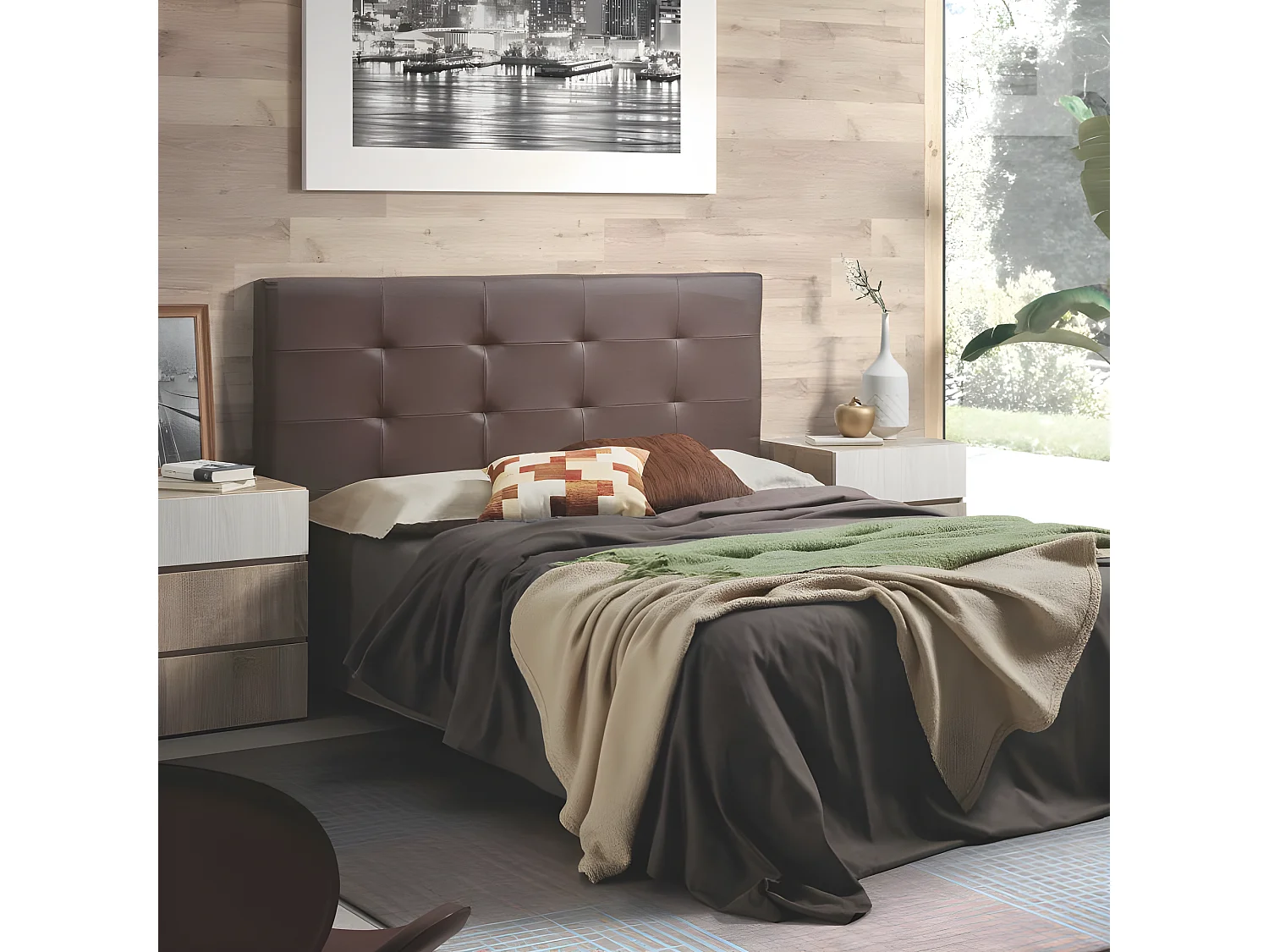 Cabecero Delion Chocolate