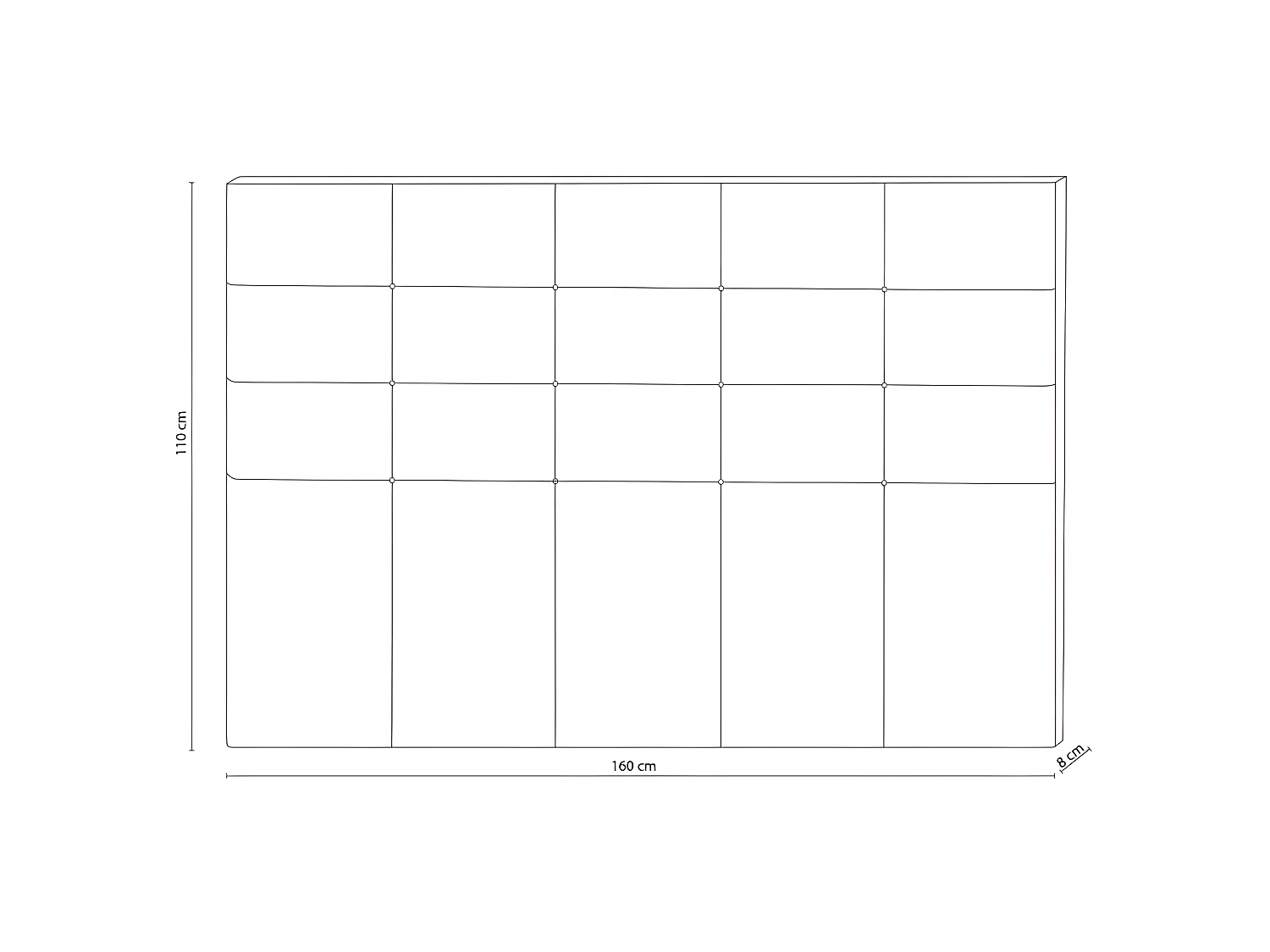 Cabecero Delion Chocolate