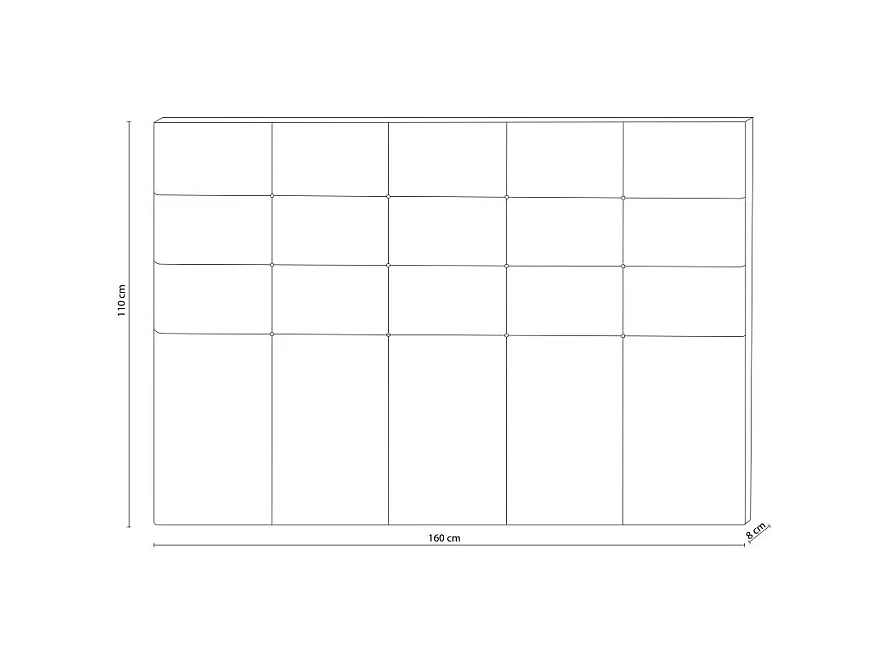 Cabecero Delion Blanco