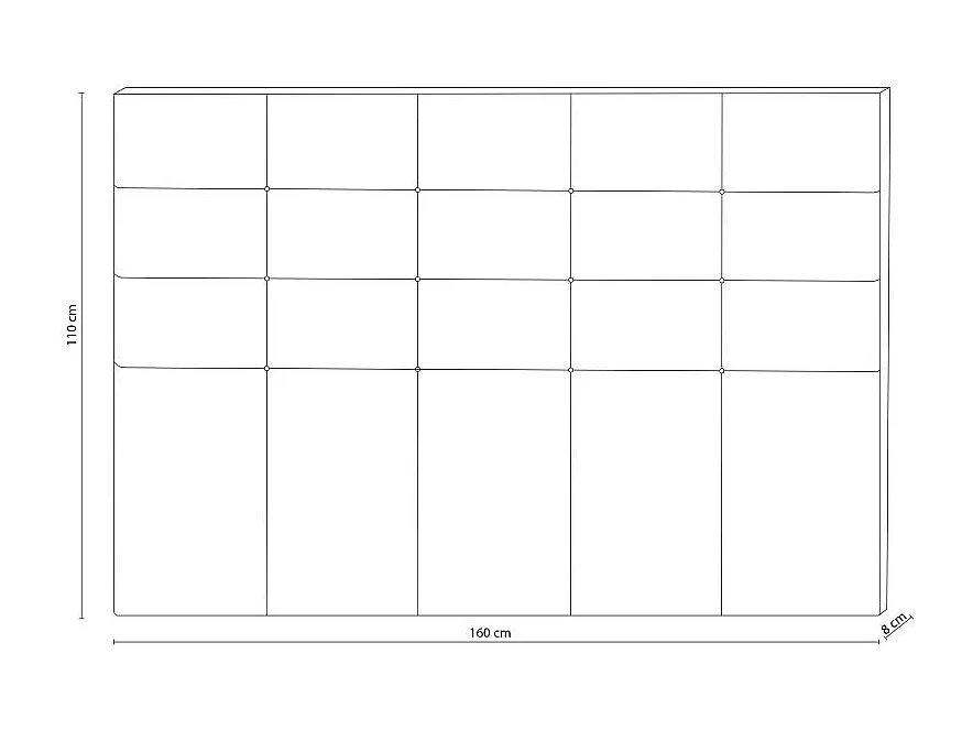 Cabecero Delion Blanco