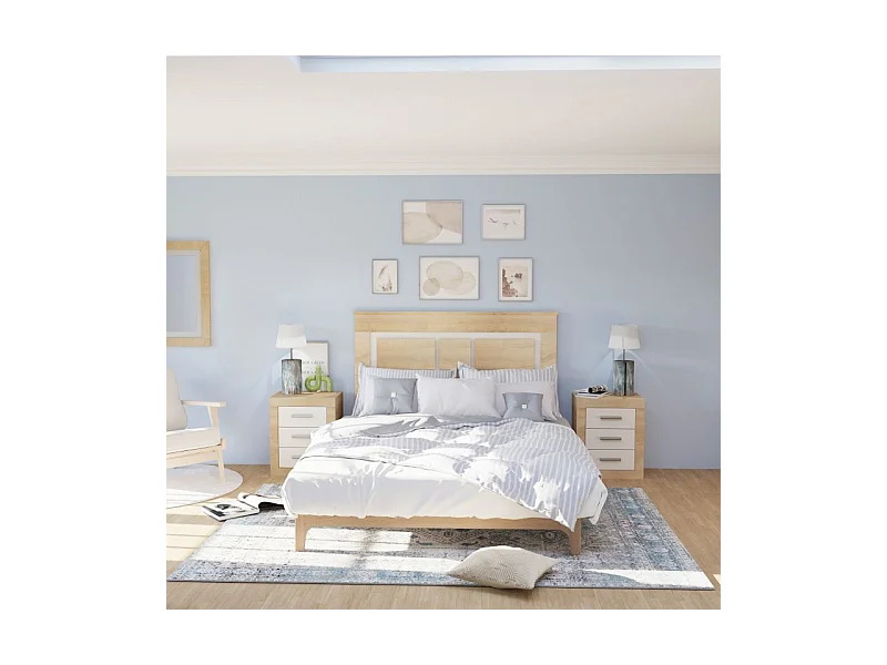 Cabecero Kira 160 Cambria - Blanco