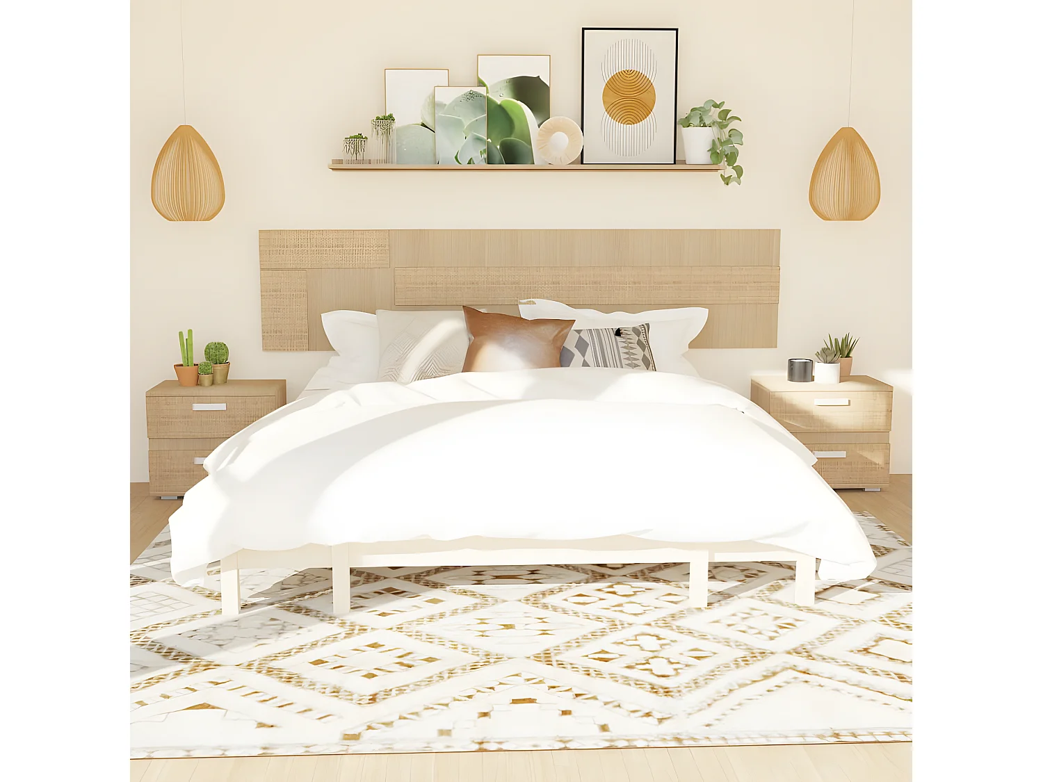 Dormitorio Ataneq Tex 5C Tofe - Textil