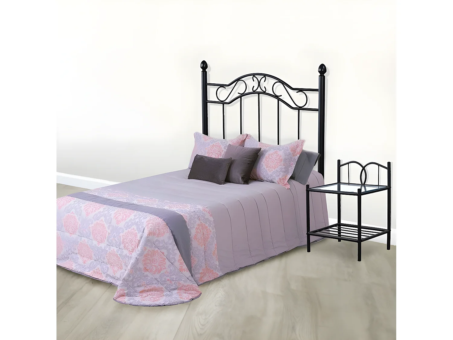 Cabecero Deirdre Negro