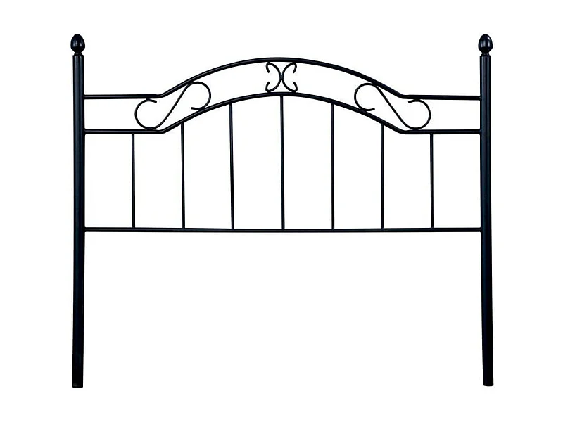 Cabecero Deirdre diseño forja negro 135 cm