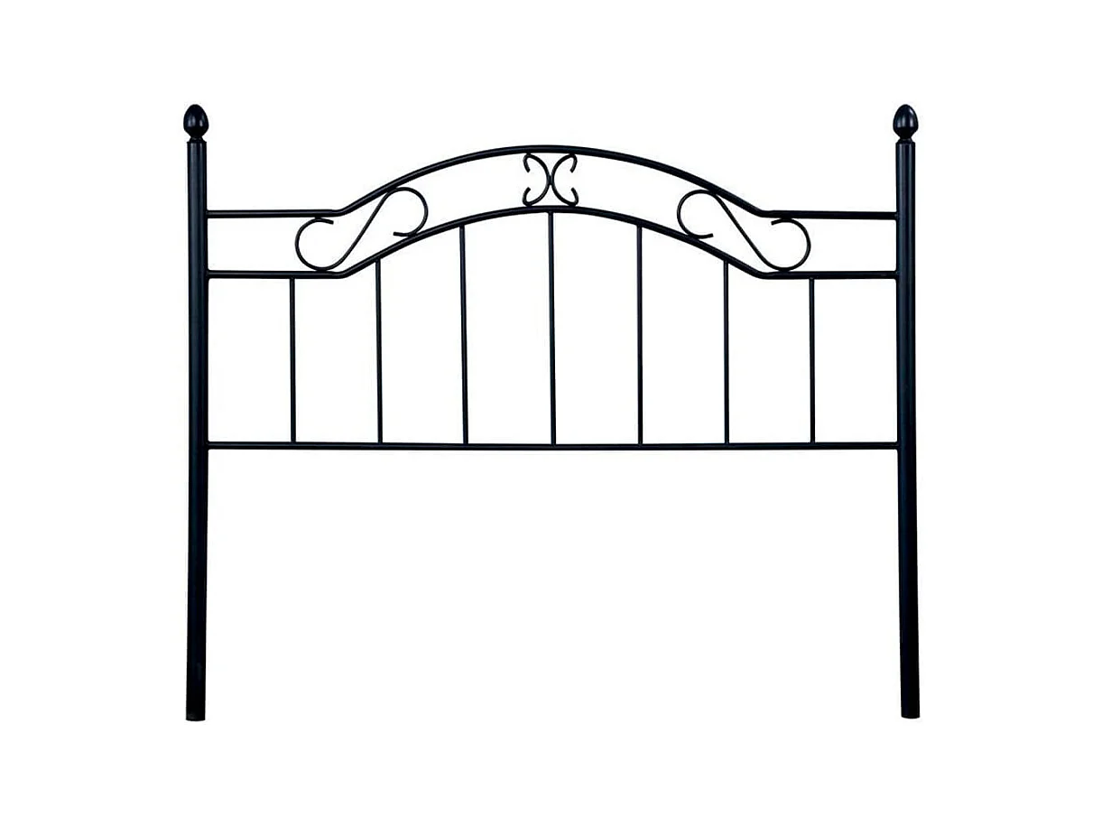 Cabecero Deirdre diseño forja negro 135 cm