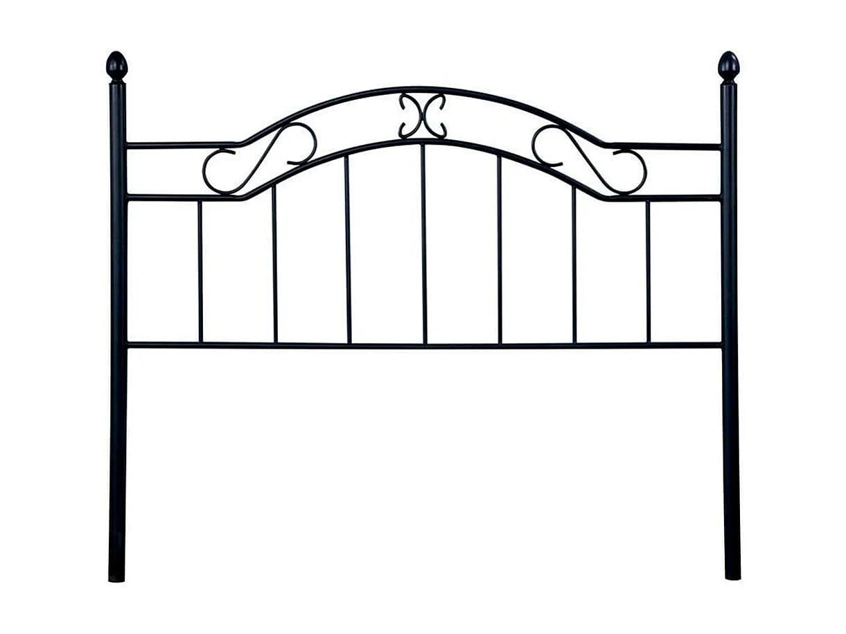 Cabecero Deirdre diseño forja negro 135 cm