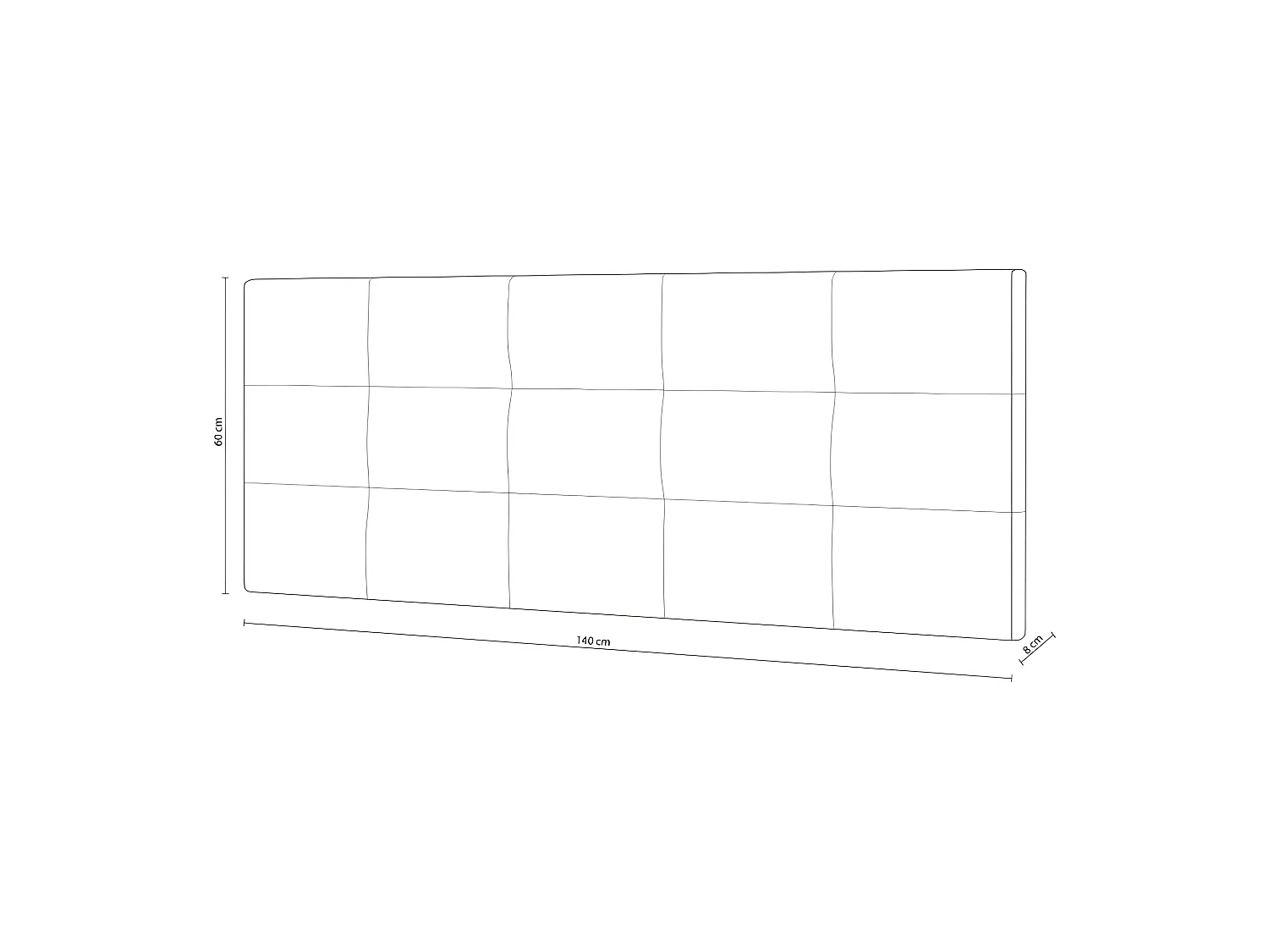 Cabecero Mikonos Chocolate