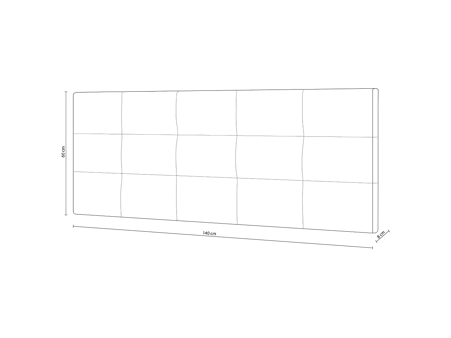 Cabecero Mikonos Chocolate