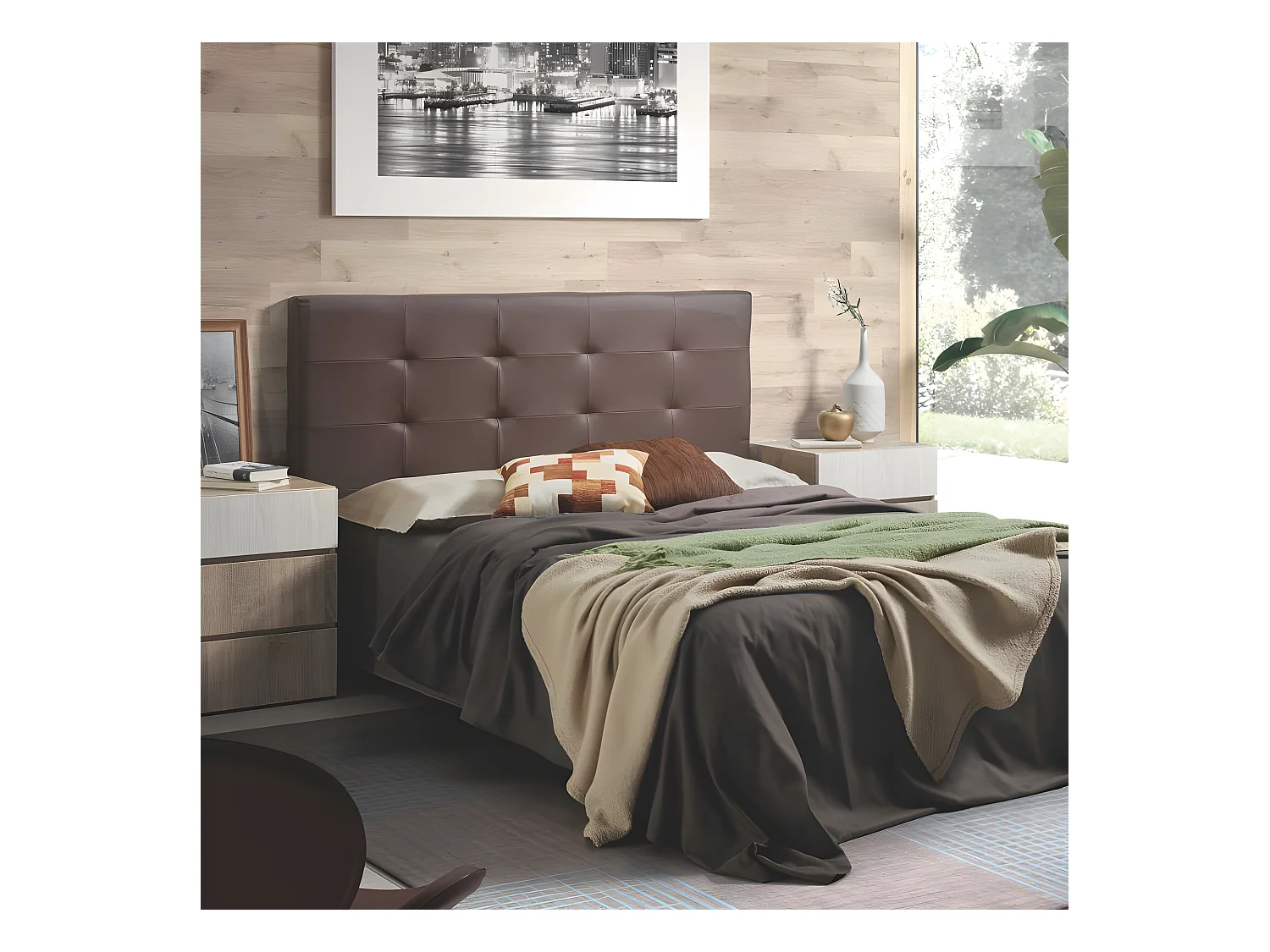 Cabecero Delion Chocolate