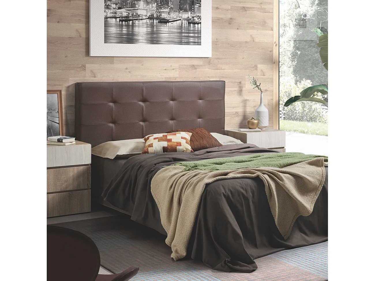 Cabecero Delion Chocolate