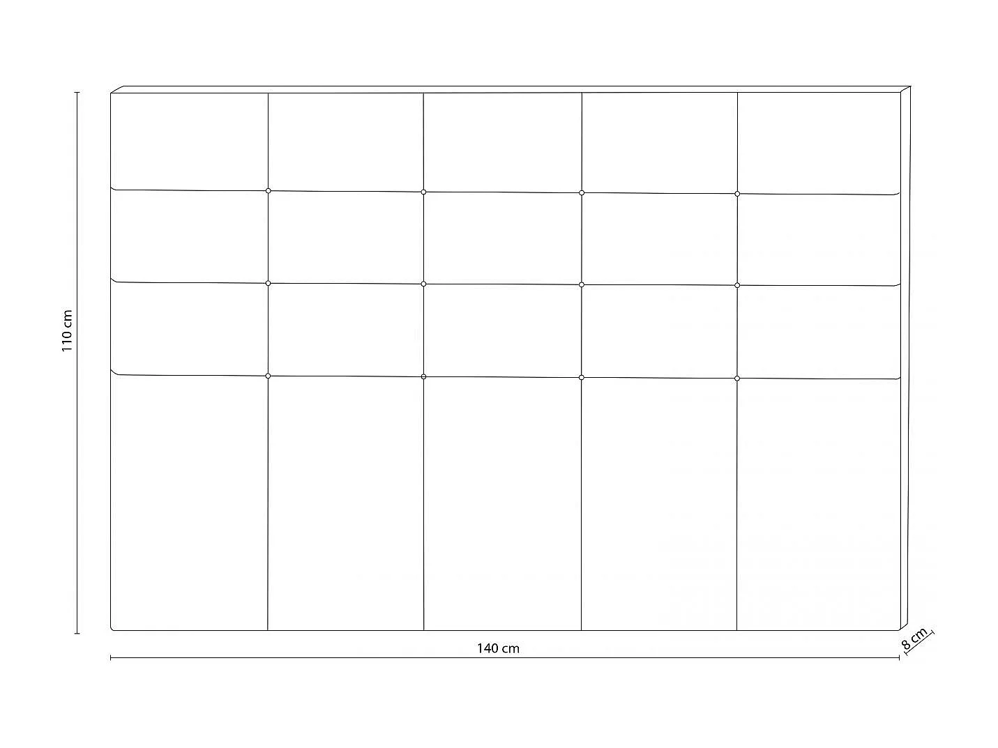 Cabecero Delion Chocolate