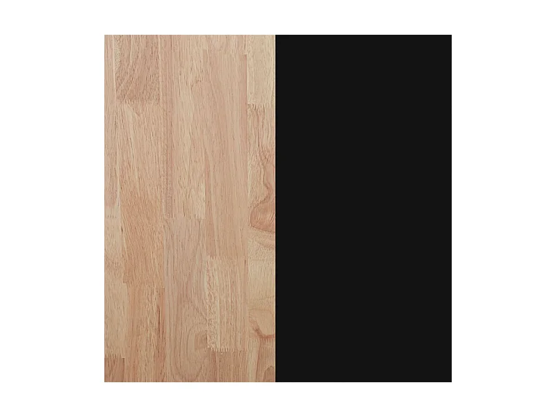 Escritorio Natural diseño nórdico roble Nordish/negro 73x120x60 cm Adec