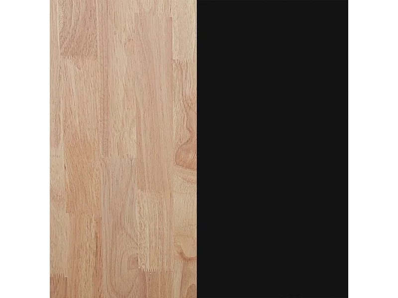 Escritorio Natural diseño nórdico roble Nordish/negro 73x120x60 cm Adec