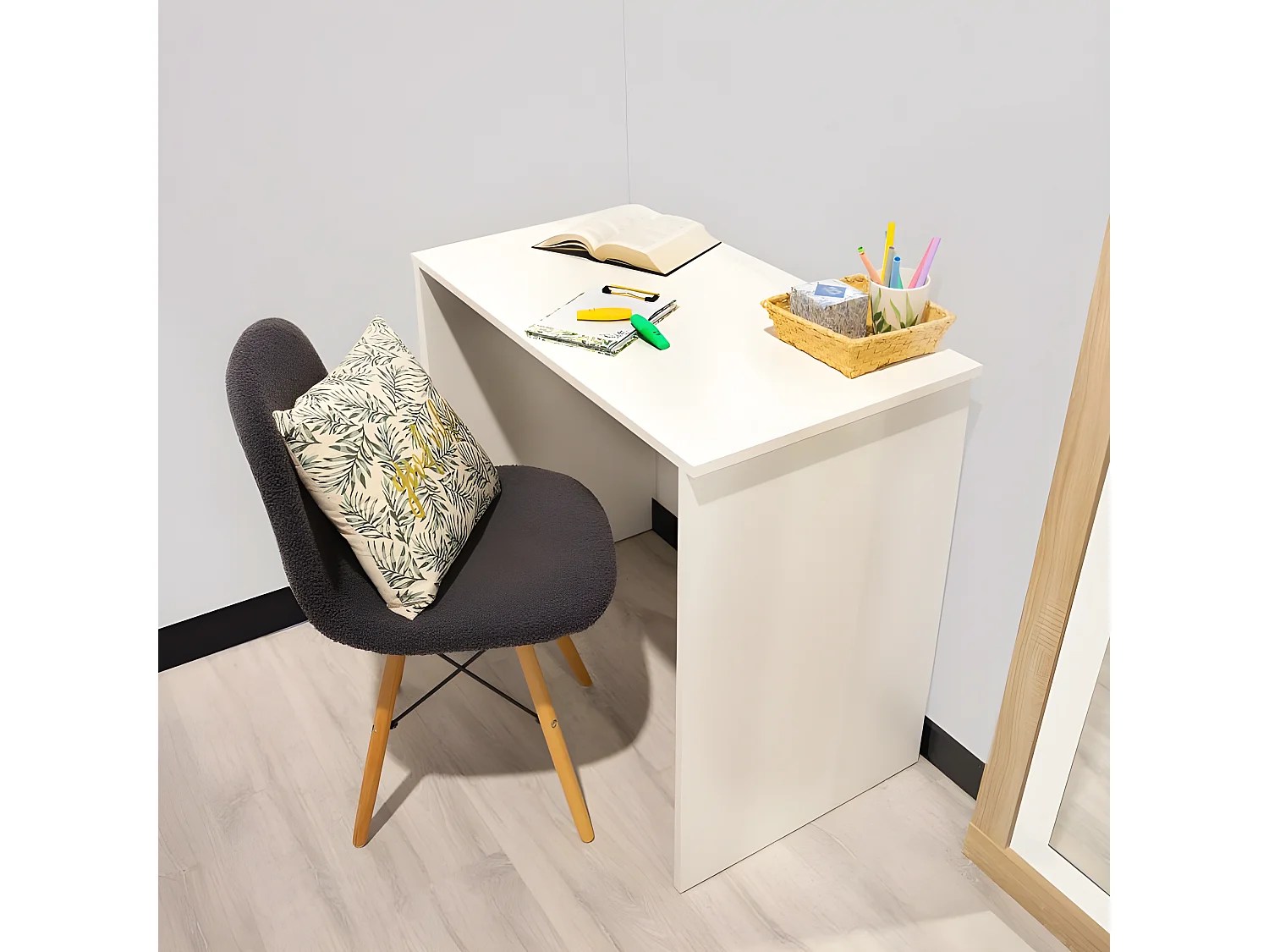 Mesa de estudio Siku Blanco