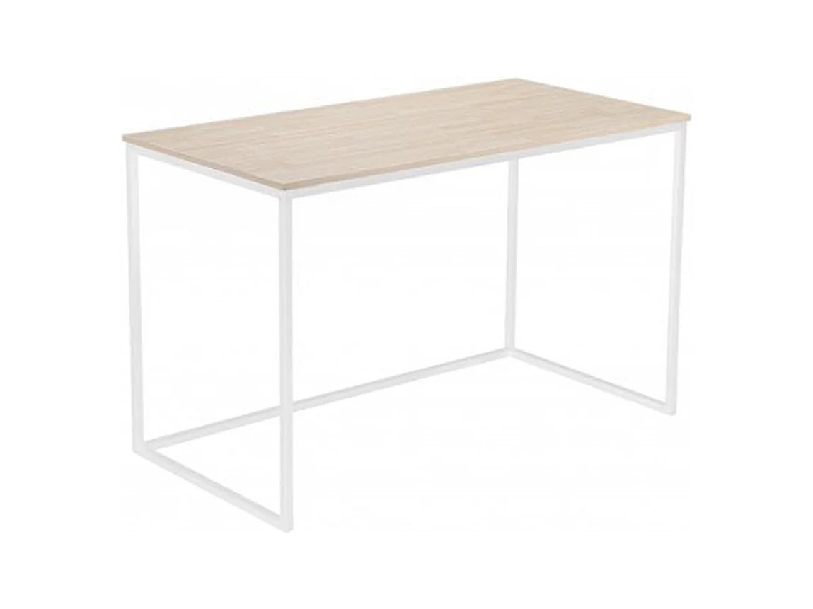 Mesa estudio Mia roble Nordish/blanco 120x60 cm Adec