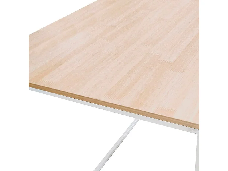 Mesa estudio Mia roble Nordish/blanco 120x60 cm Adec
