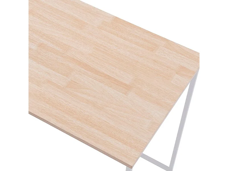 Mesa estudio Mia roble Nordish/blanco 120x60 cm Adec