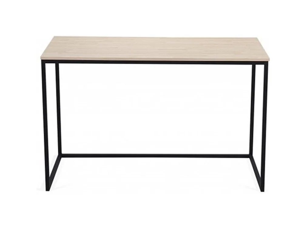 Mesa estudio Mia roble Nordish/negro 120x60 cm Adec