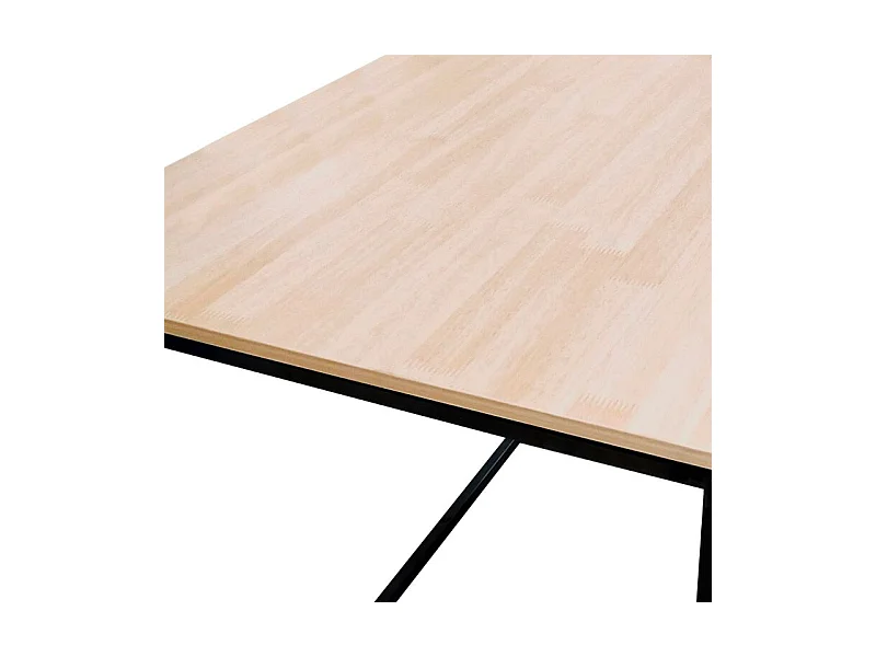 Mesa estudio Mia roble Nordish/negro 120x60 cm Adec