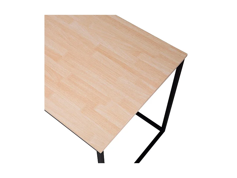 Mesa estudio Mia roble Nordish/negro 120x60 cm Adec