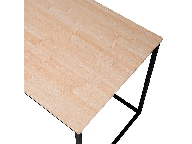 Mesa estudio Mia roble Nordish/negro 120x60 cm Adec