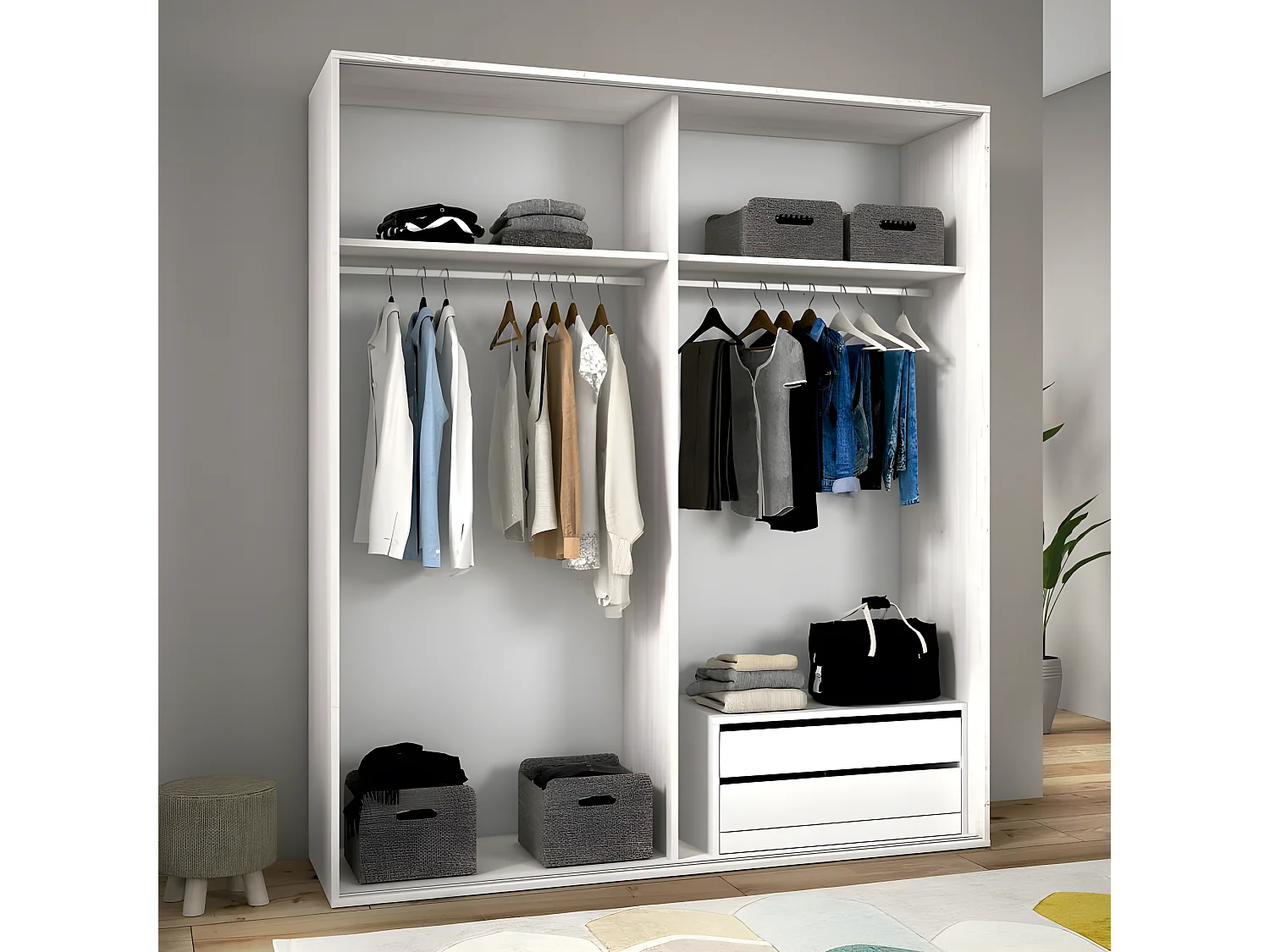 Cajonera Uniq Blanco