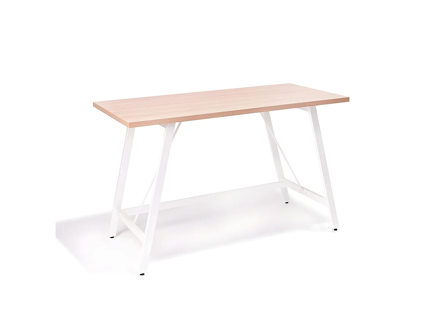Smart Desk - Chêne et blanc
