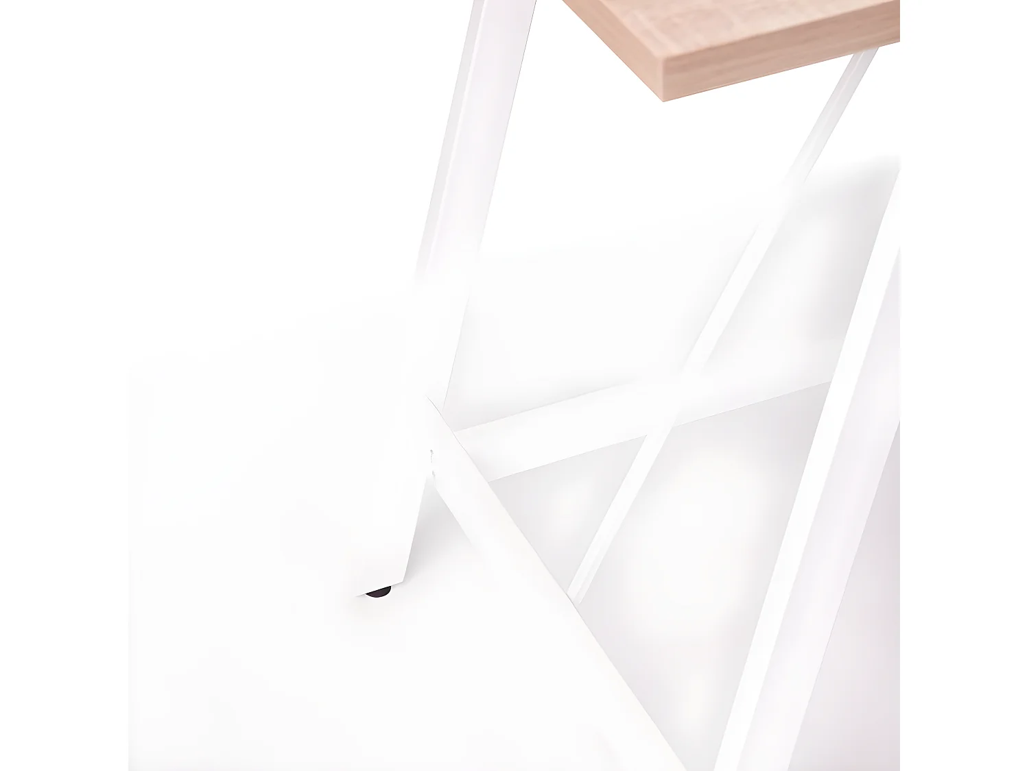 Smart Desk - Chêne et blanc