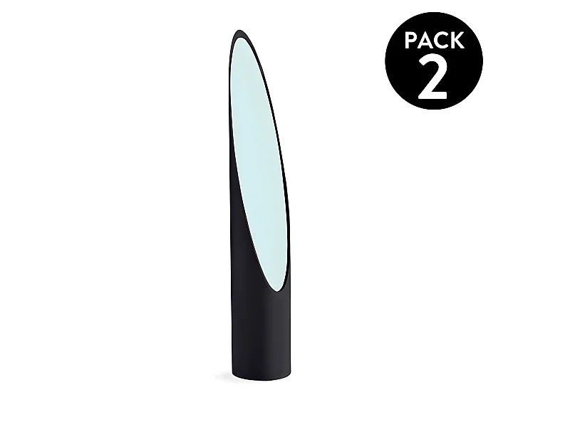 Pack de 2 espejos Ural Negro