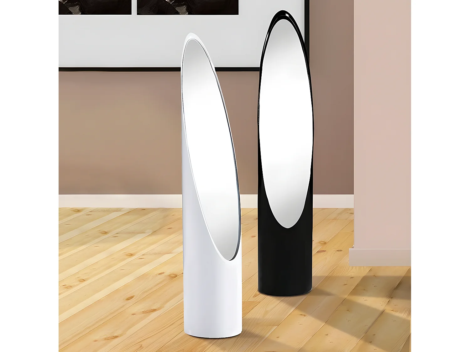 Pack de 2 espejos Ural Negro