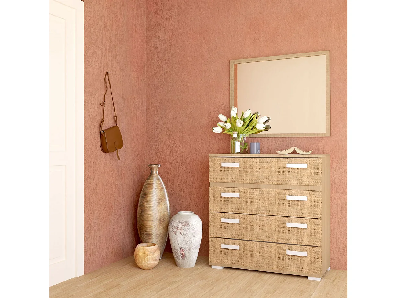 Espelho quadrado Ataneq