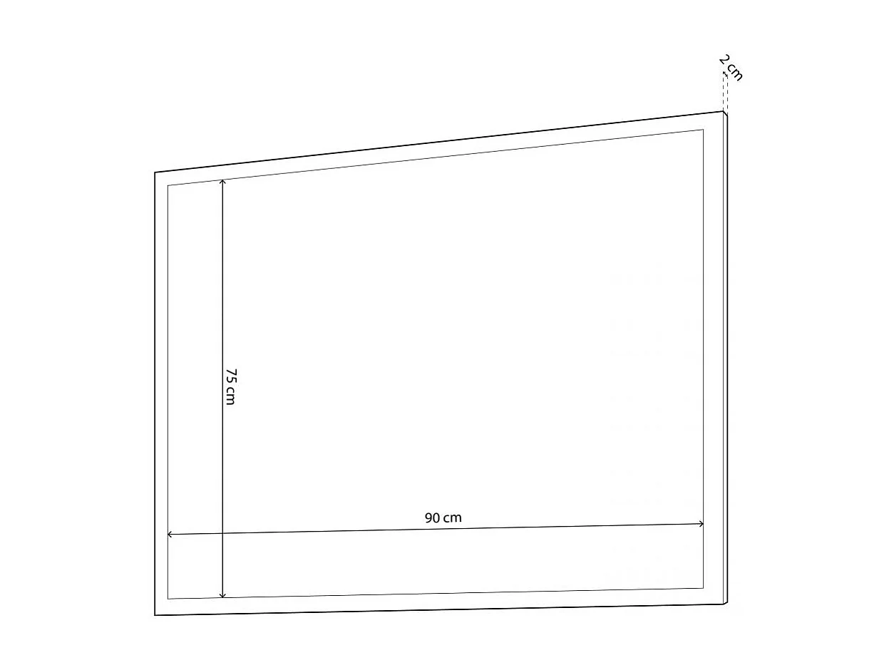 Espelho quadrado Ataneq