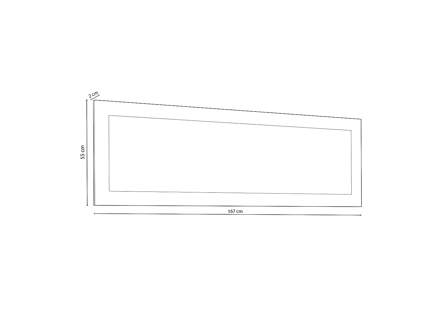 Espejo de pared Julieta 167 Cambria