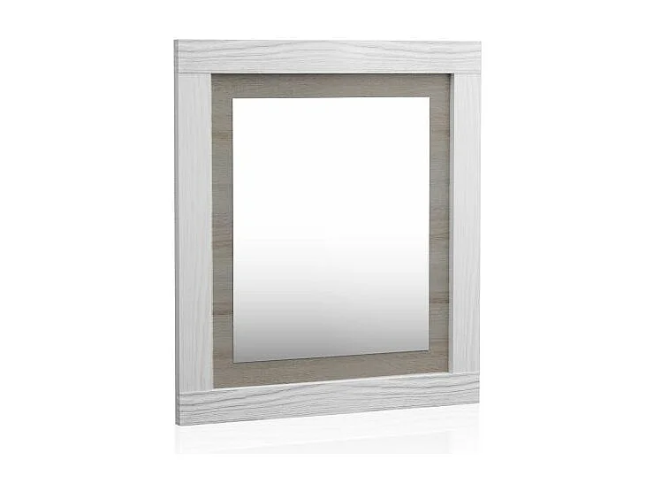 Espejo rectangular Kira Andersen Pino - Gris