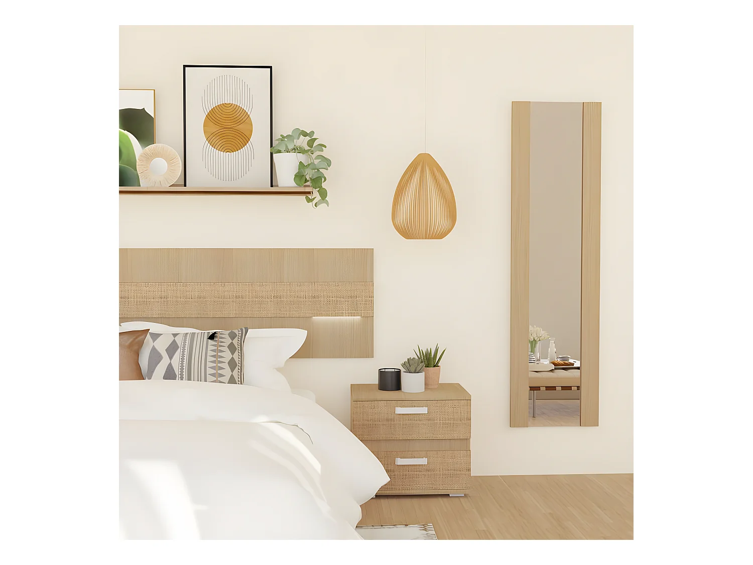 Espejo mural Ataneq Tofe