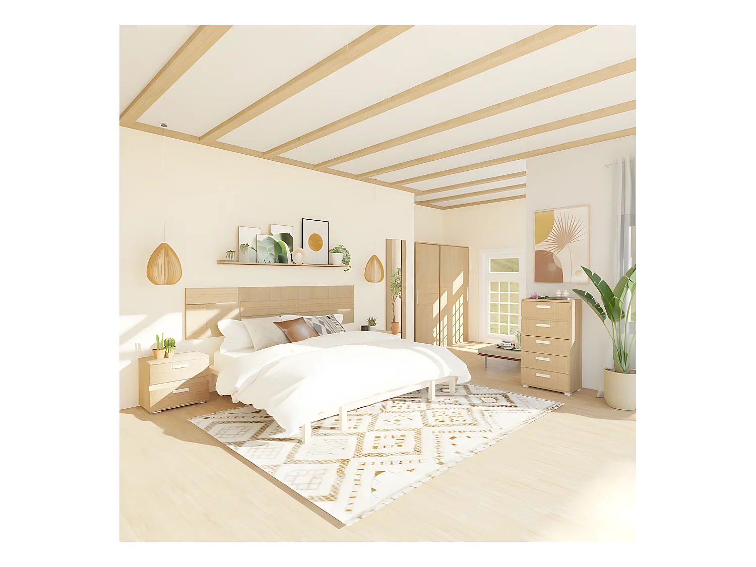 Espejo mural Ataneq Tofe