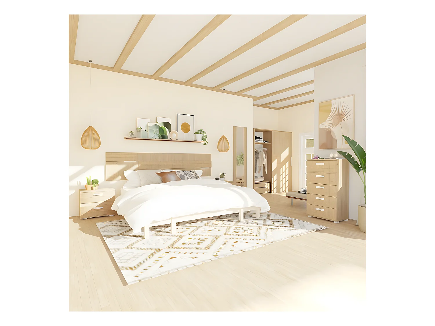 Espejo mural Ataneq Tofe